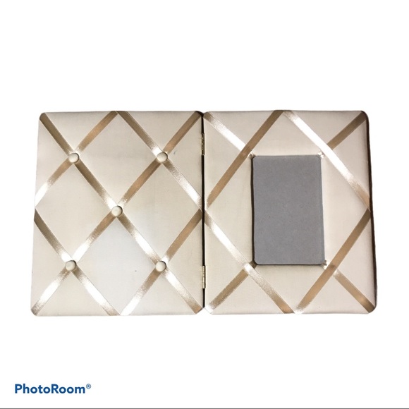 Ribbon Notice Board & 4x6 Picture Frame Size 10x16 - Picture 3 of 5